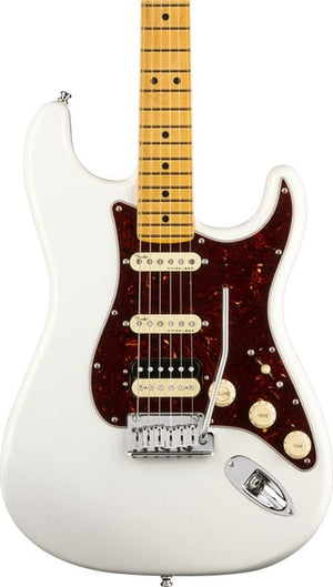 Fender American Ultra Stratocaster Electric Guitar, RW FB, Arctic Pearl |  FENDER |  ELECTRIC GUITAR |  Zoso Music