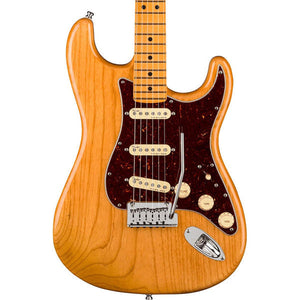 Fender American Ultra Stratocaster Electric Guitar, Maple FB, Aged Natural |  FENDER |  ELECTRIC GUITAR |  Zoso Music