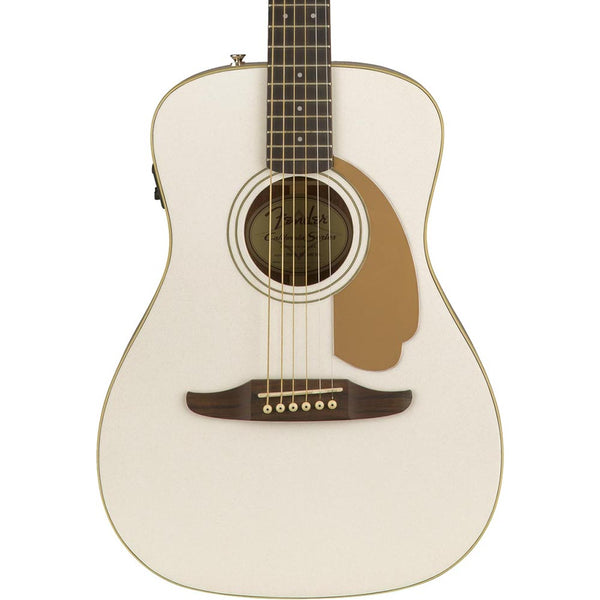 Fender Malibu Player Small-Bodied Acoustic Guitar, Arctic Gold
