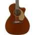 Fender Newporter Player Medium-Sized Acoustic Guitar, Rustic Copper |  FENDER |  ACOUSTIC GUITAR |  Zoso Music