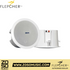 Flepcher CX840 8"+1" 40W Coaxial Ceiling Speaker c/w Enclosure | Zoso Music Sdn Bhd