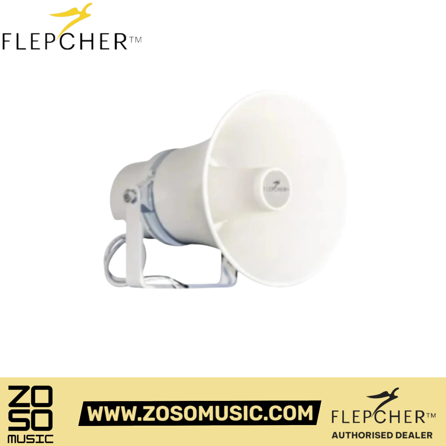 Flepcher HS15 15W Aluminium Horn Speaker | Zoso Music Sdn Bhd