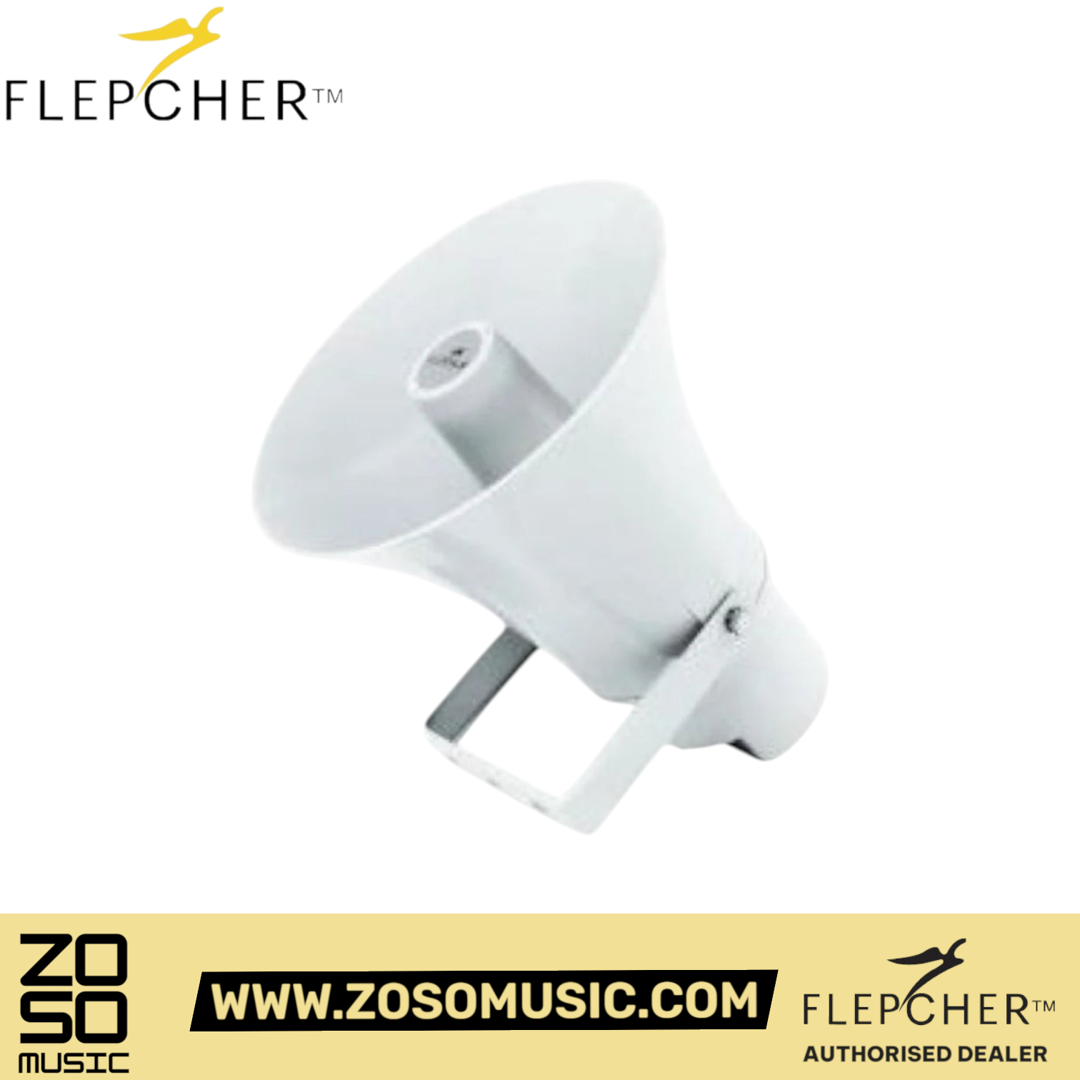 Flepcher HS2001 15W ABS Horn Speaker | Zoso Music Sdn Bhd