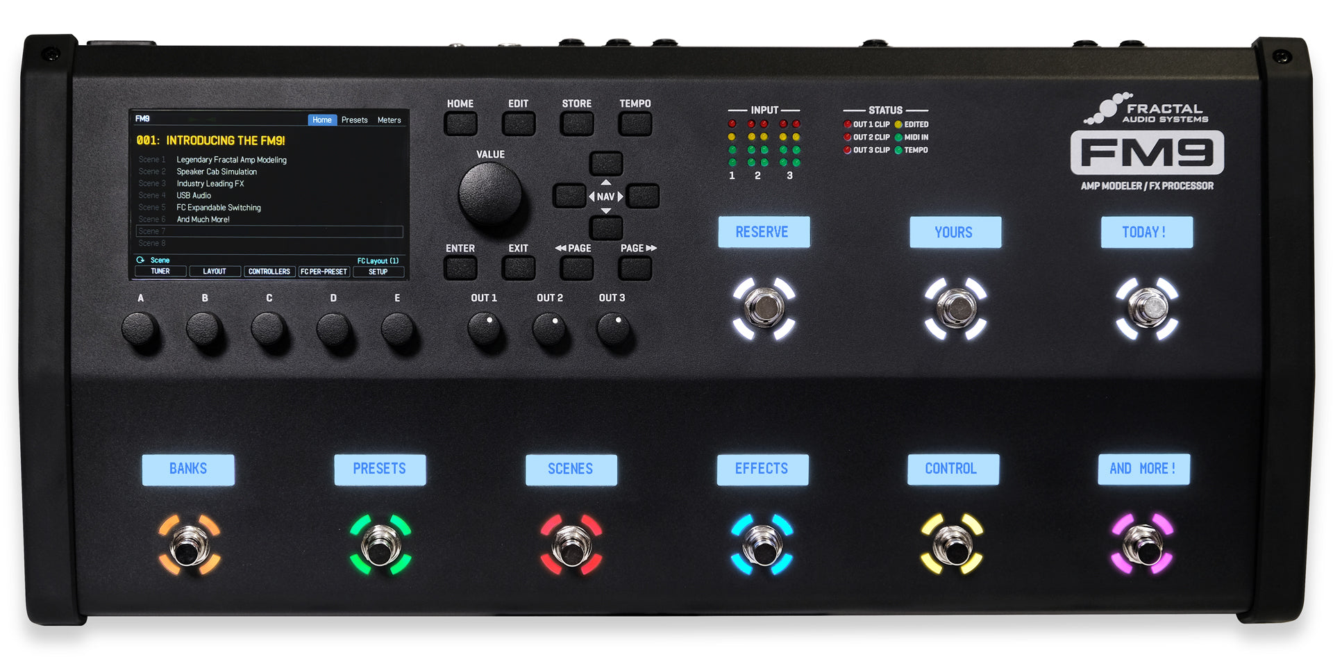 Fractal Audio FM9 Mark II Turbo - Amp Modeler / Multi-FX / Floor Unit