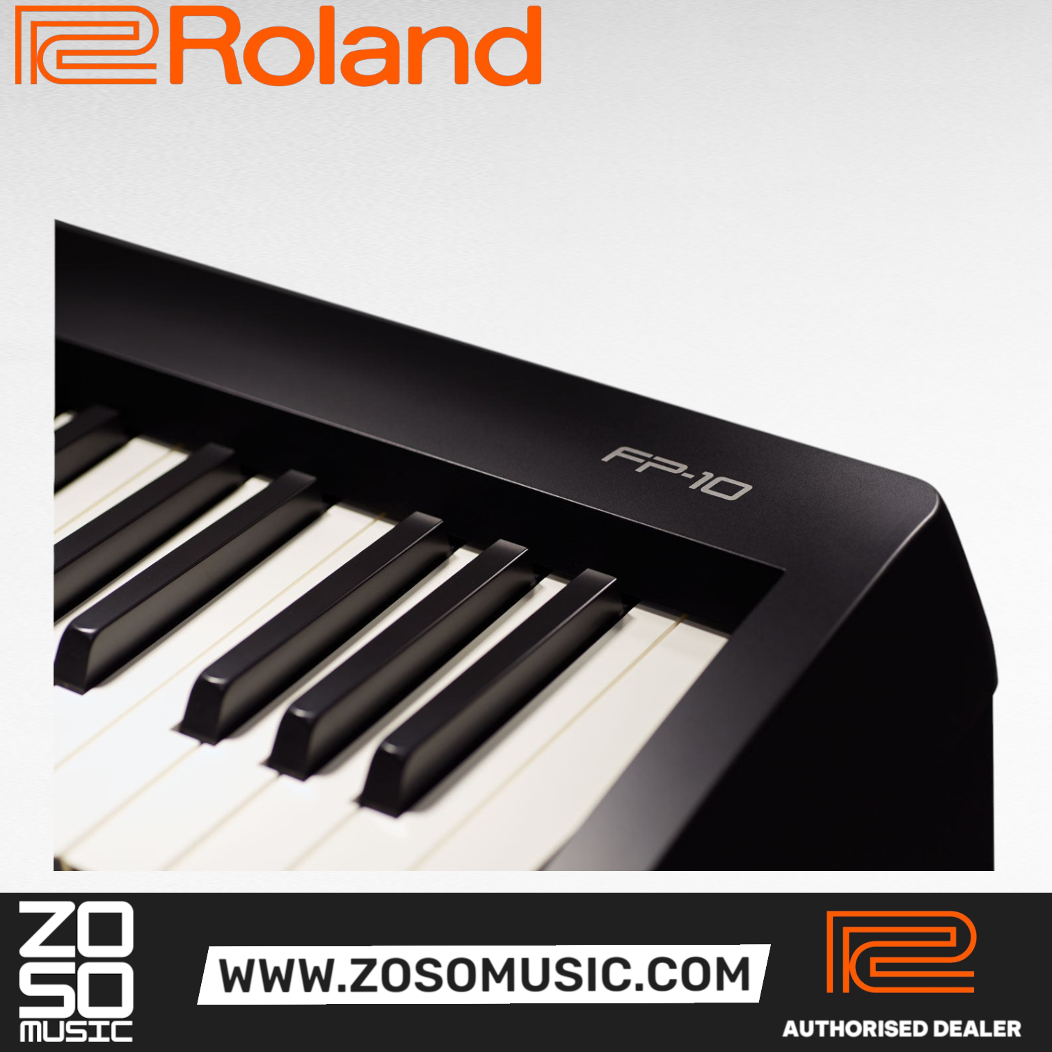 Roland FP-10 88-key Digital Piano Home Package - Black (FP10 FP 10) SET, ROLAND, DIGITAL PIANO, roland-digital-piano-fp-10bk, ZOSO MUSIC SDN BHD