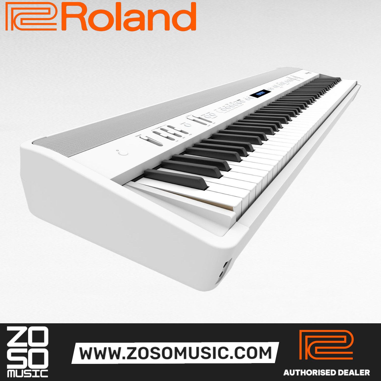 Roland FP-90X 88-key Digital Piano Musician Package with RH-5 Headphone and DP-10 Pedal - White (FP90X / FP 90X), ROLAND, DIGITAL PIANO, roland-digital-piano-fp-90x-wh, ZOSO MUSIC SDN BHD
