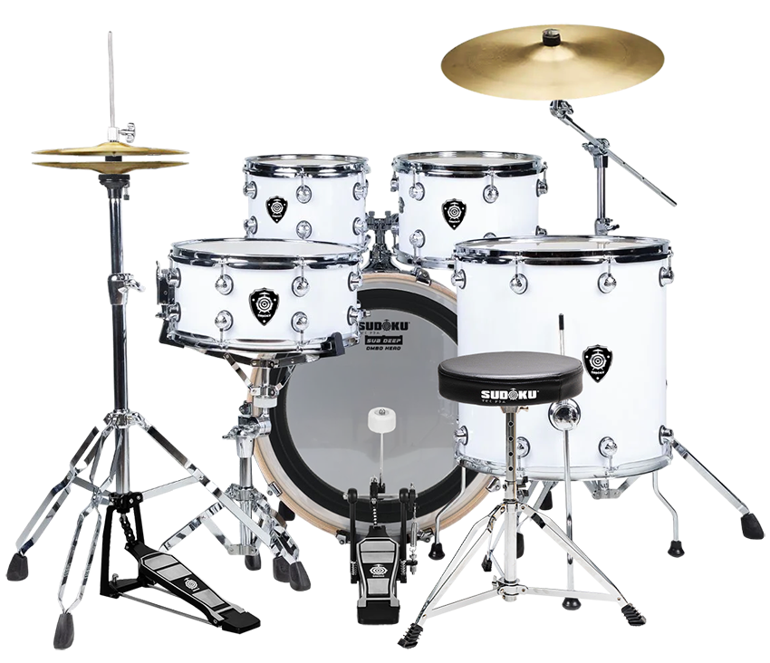 Sudoku Freeman Birch Acoustic Drum Set Adult Drum