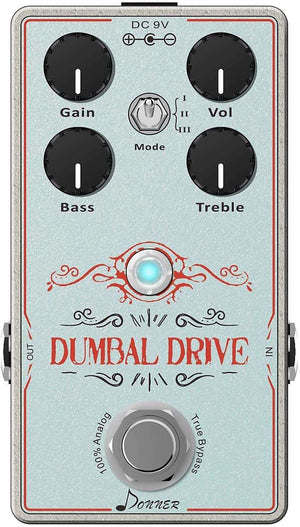Donner Dumbal Drive Overdrive Effect Pedal