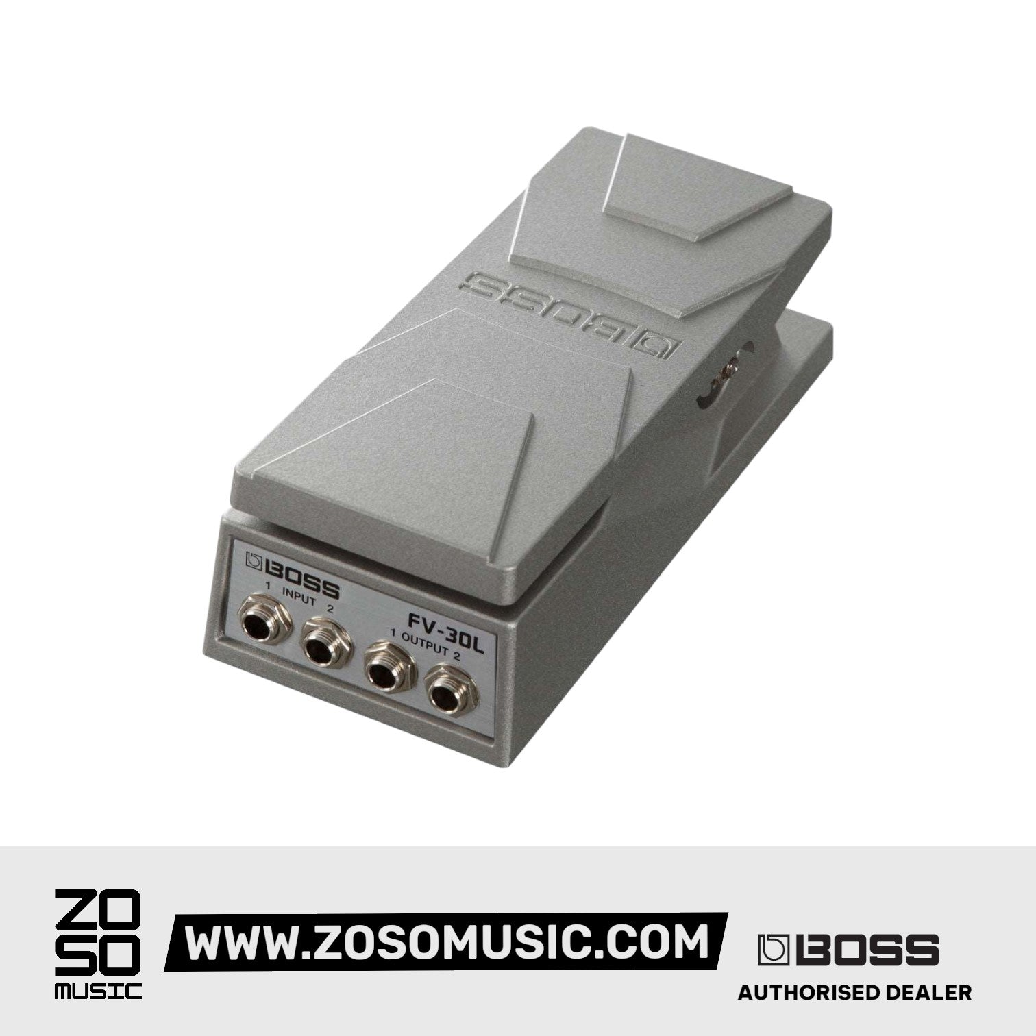 Boss FV-30H Compact Volume Pedal | Zoso Music Sdn Bhd