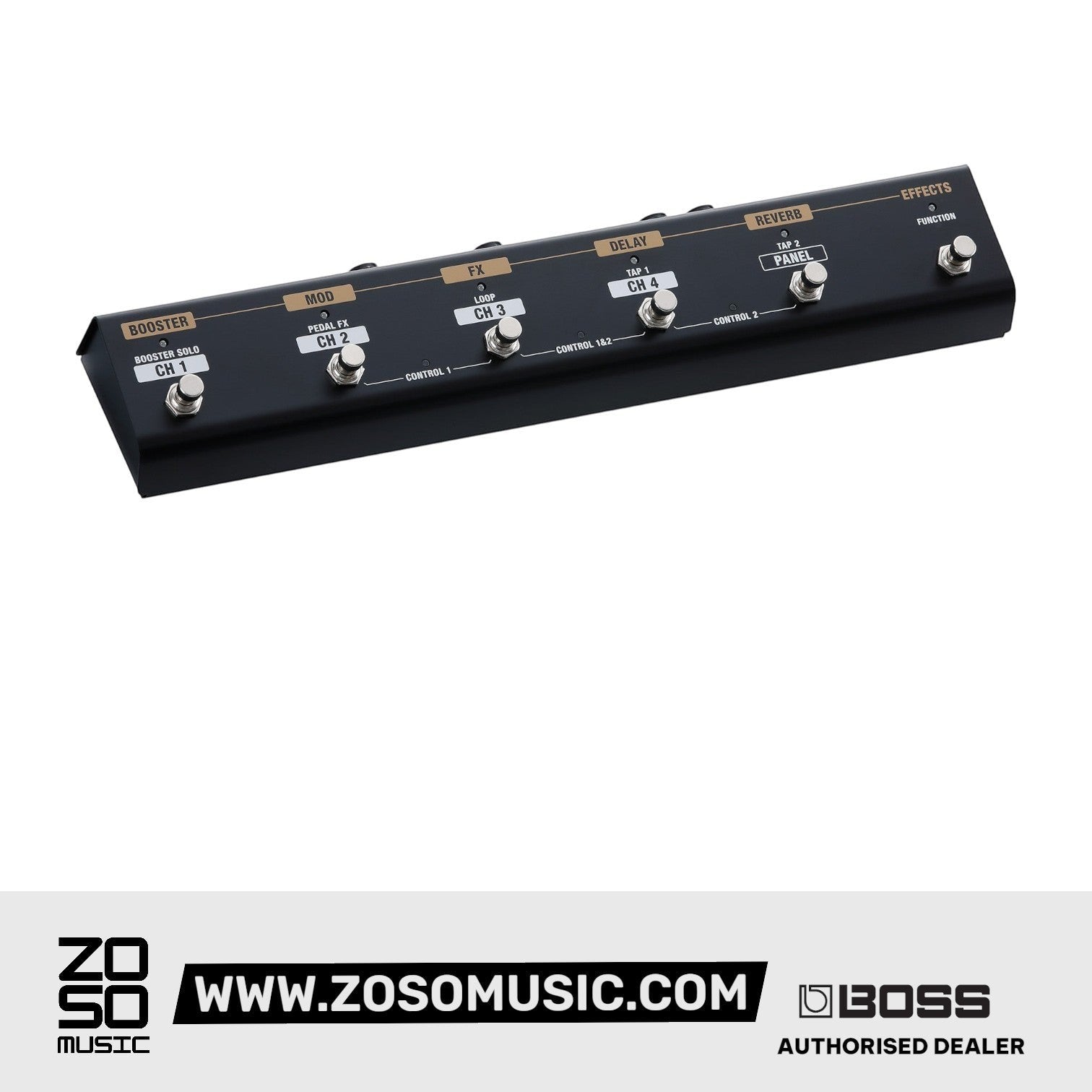 Boss GA-FC EX Foot Controller for BOSS Katana Amplifiers |  BOSS |  FOOT CONTROLLER |  Zoso Music