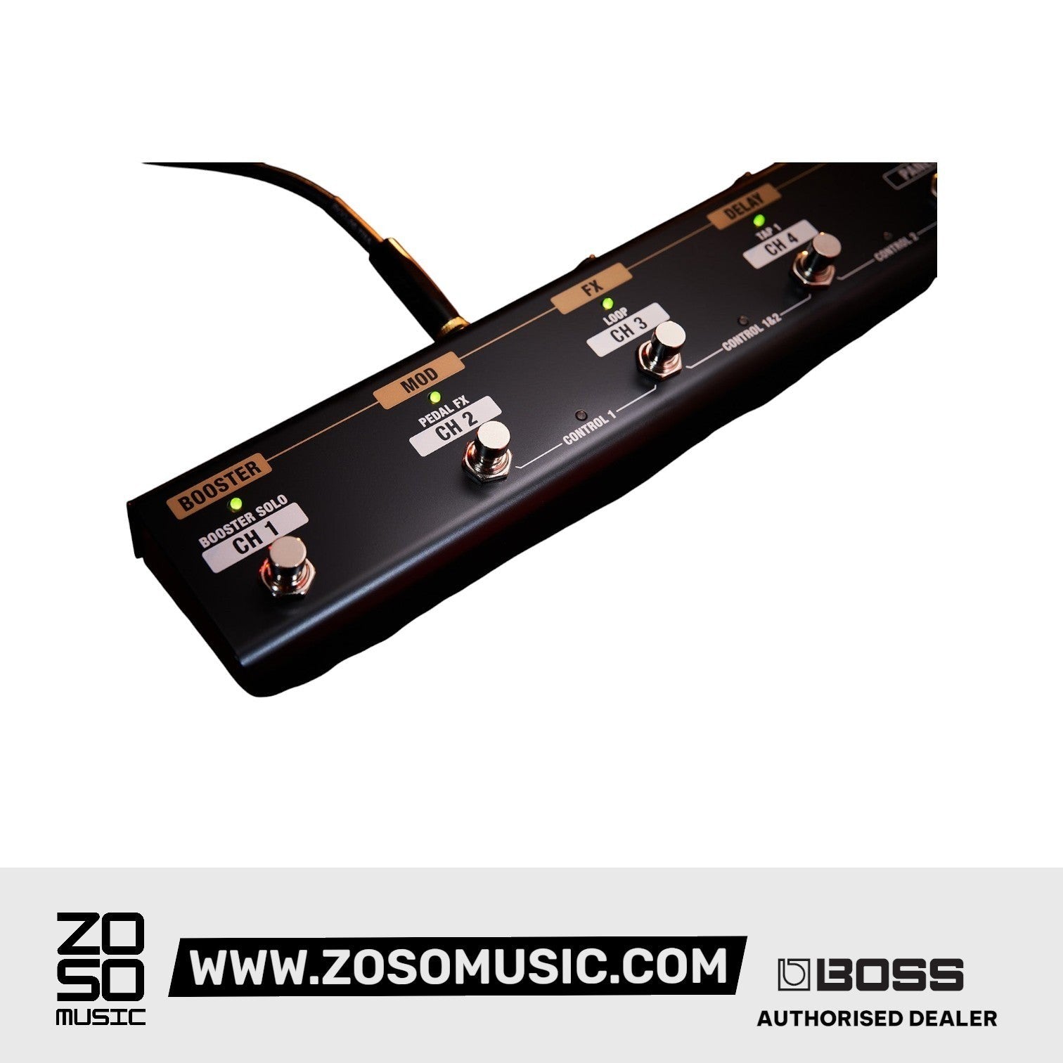 Boss GA-FC EX Foot Controller for BOSS Katana Amplifiers |  BOSS |  FOOT CONTROLLER |  Zoso Music