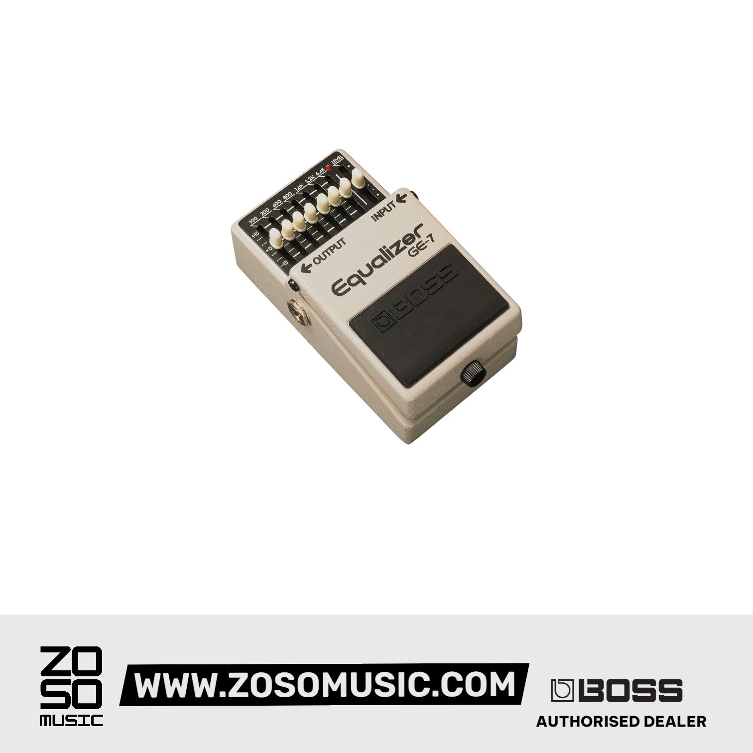 BOSS GE-7 7-BAND EQUALIZER PEDAL (GE7) | BOSS , Zoso Music