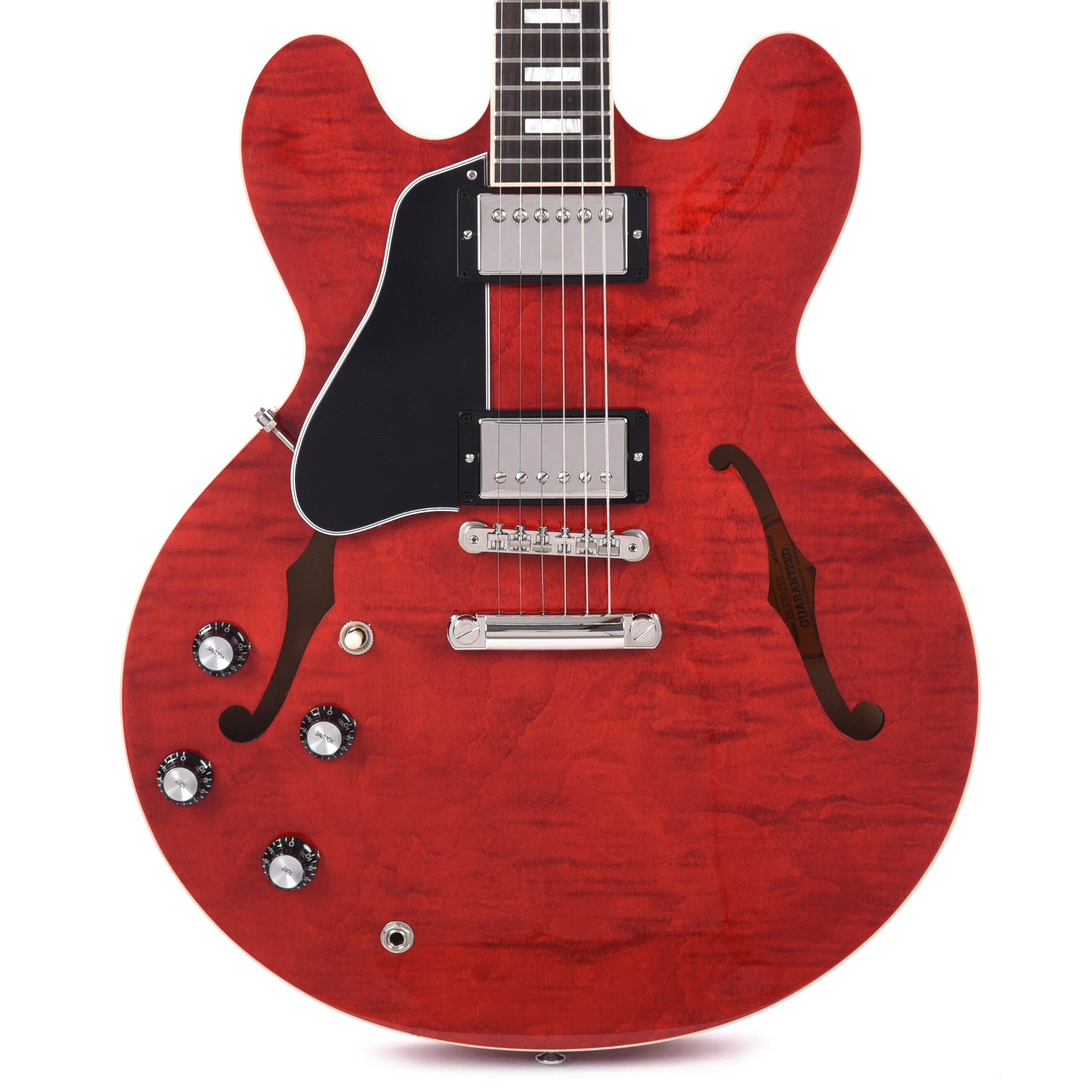 Gibson ES-335 Figured (Left-handed)  Electric Guitar, 60s Cherry