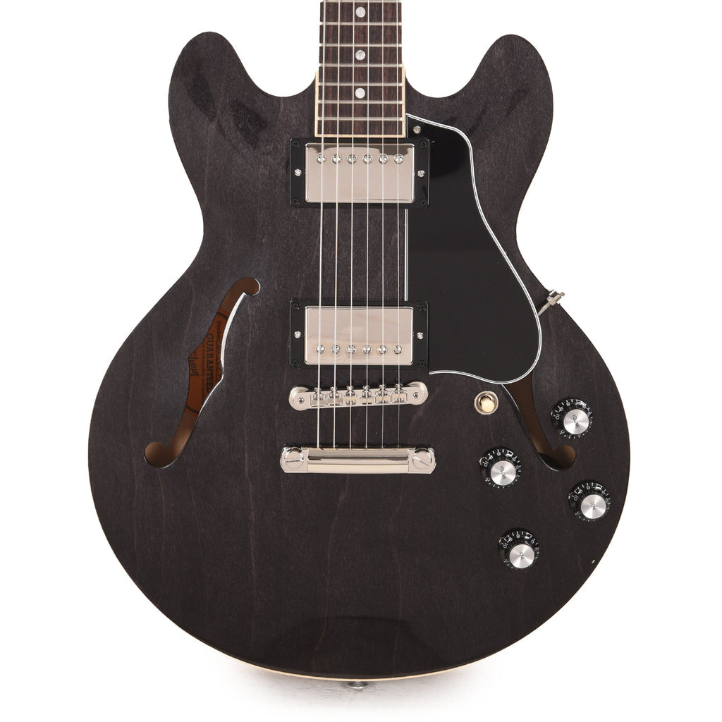 Gibson ES-339 Electric Guitar, Trans Ebony (ES3900BLNH1)