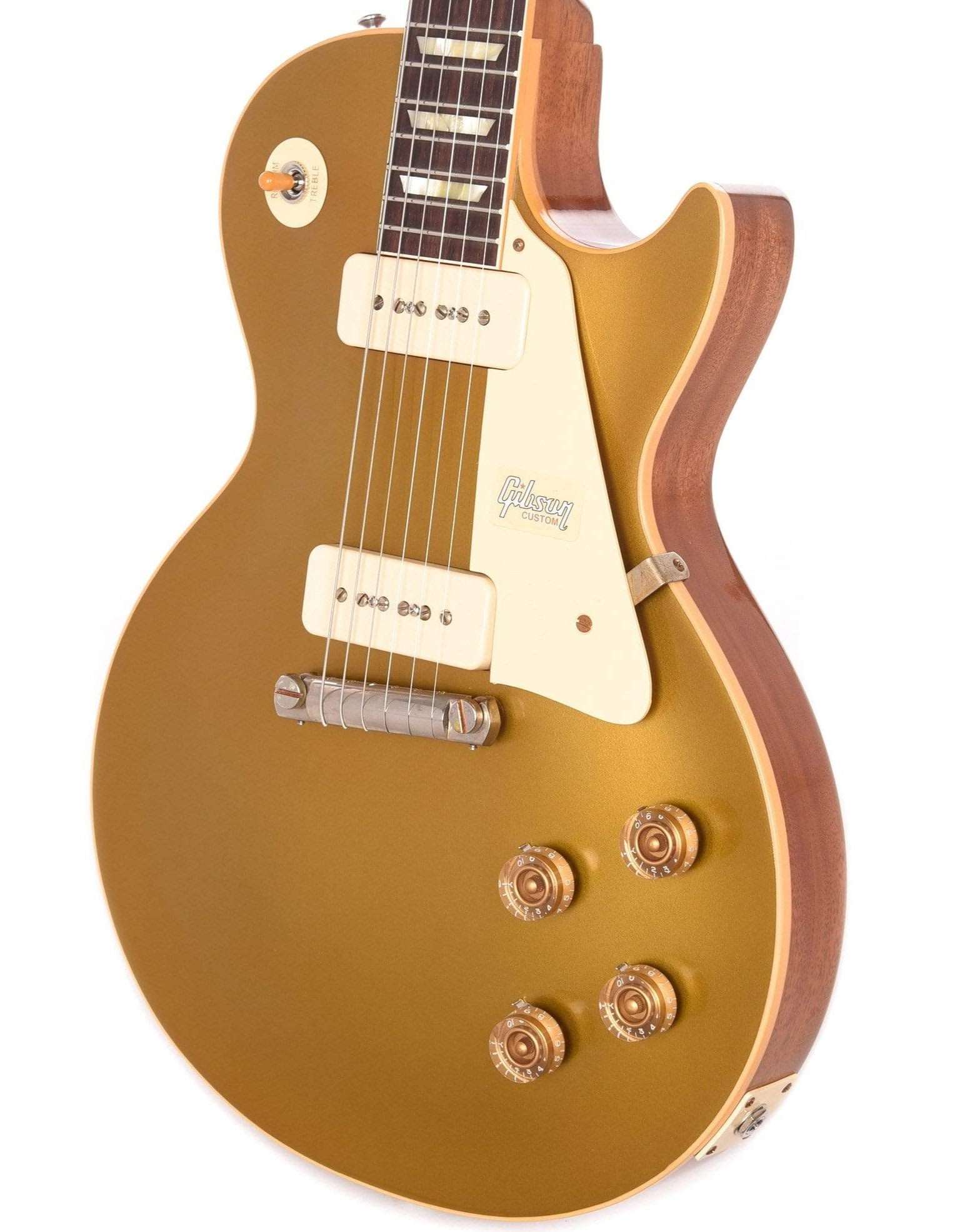 Gibson 1954 Les Paul Reissue VOS Electric Guitar, Double Gold (LPR54VODGNH1)