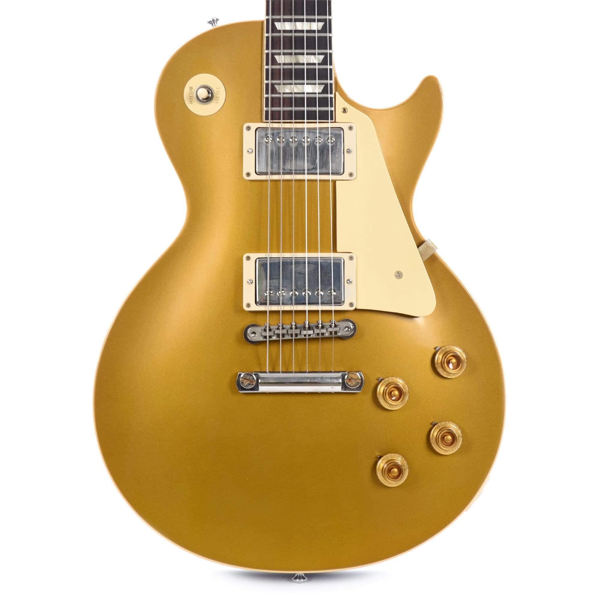 Gibson 1957 Les Paul Goldtop Darkback Reissue VOS Electric Guitar, Double Gold (LPR57VODBDGNH1 |  GIBSON |  ELECTRIC GUITAR |  Zoso Music