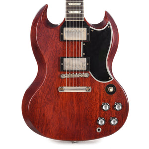 Gibson 1961 Les Paul SG Standard Reissue Stop-Bar VOS Electric Guitar, Cherry Red (SGSR61VOCHNH1) |  GIBSON |  ELECTRIC GUITAR |  Zoso Music