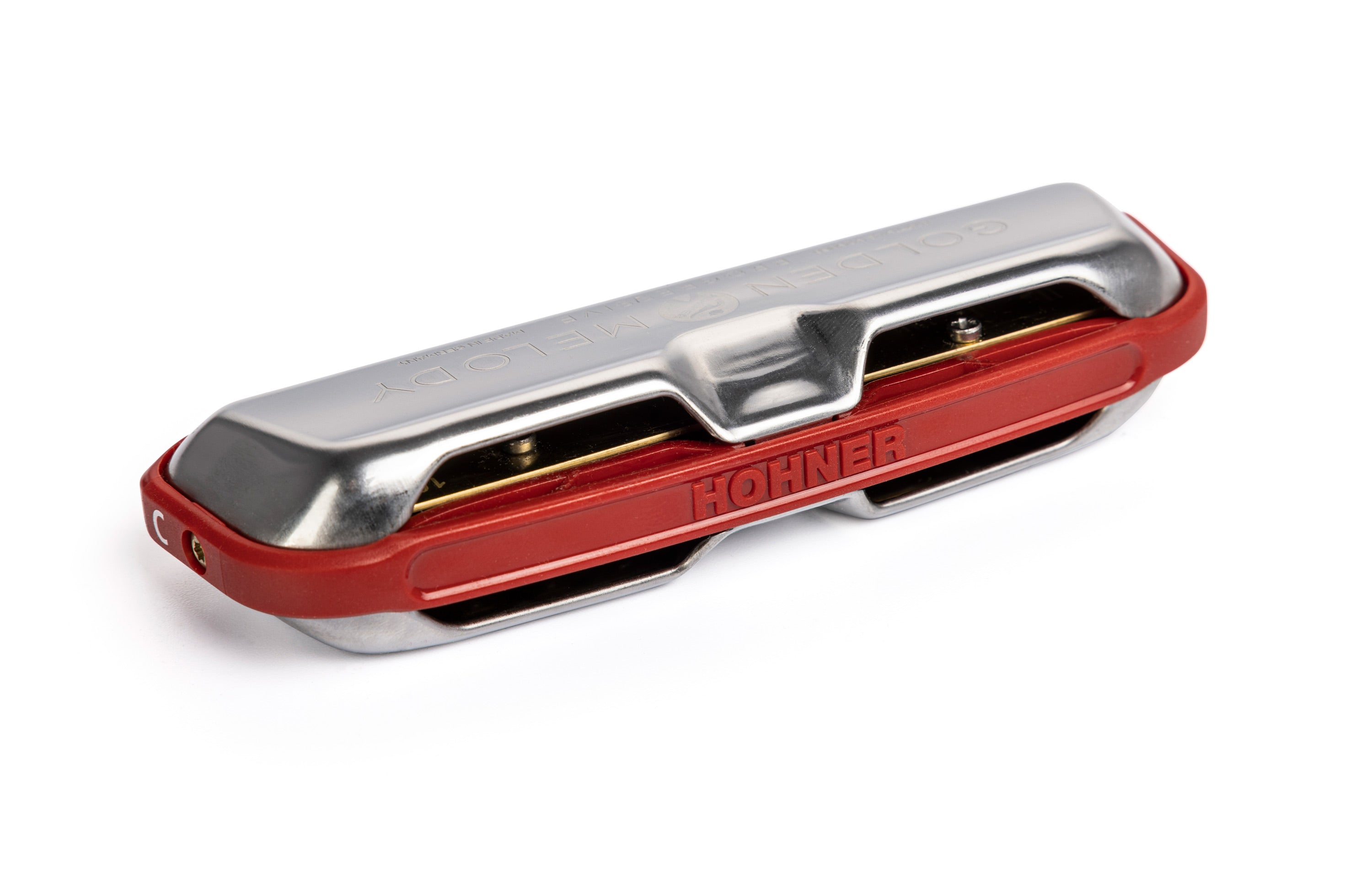 Hohner Progressive Series Golden Melody Harmonica 10-Hole Diatonic Harmonica - Key of C | Zoso Music Sdn Bhd