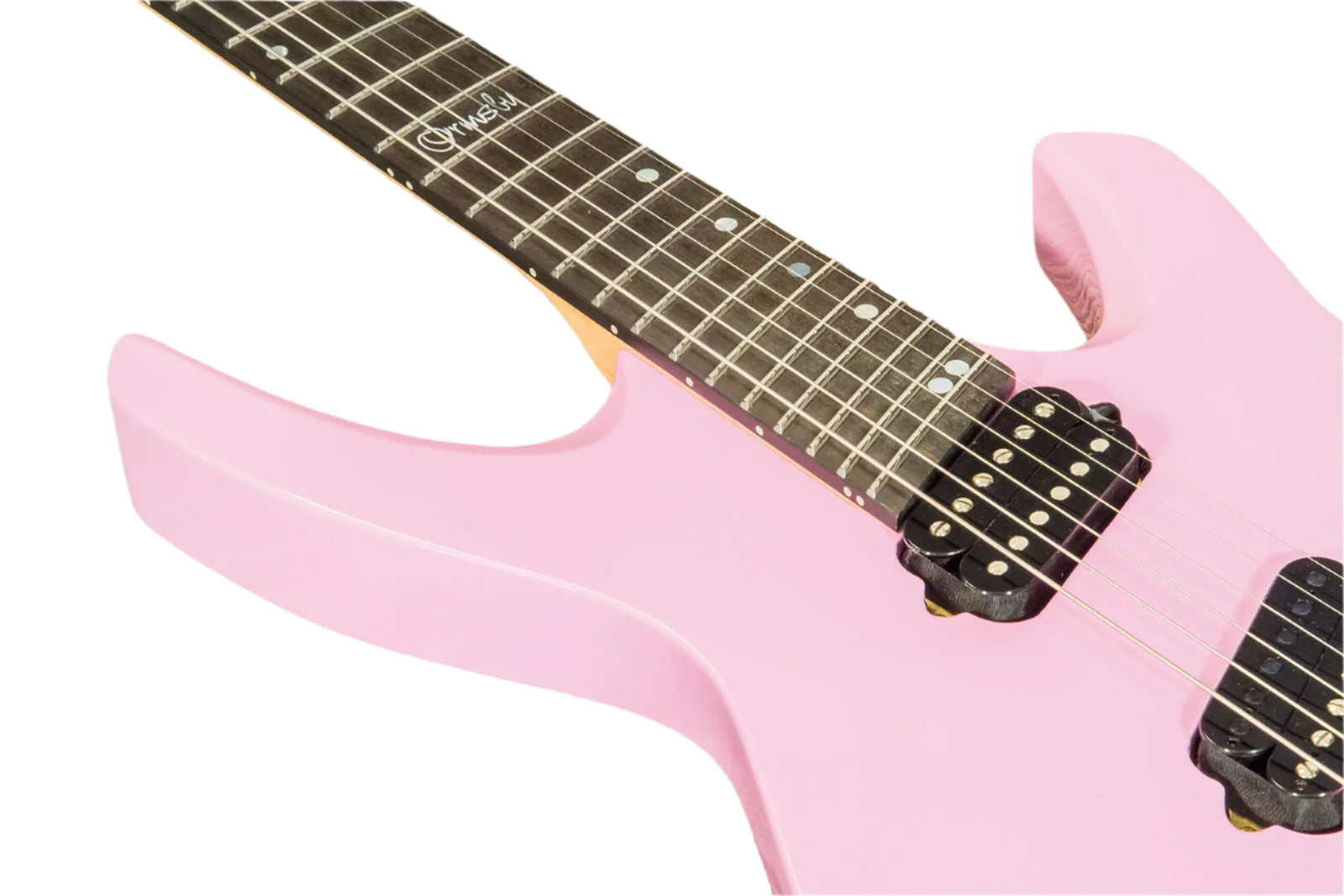 Ormsby HEADLESS GOLIATH GTR RUN 14B - SHELL PINK 6 STRING Electric Guitar