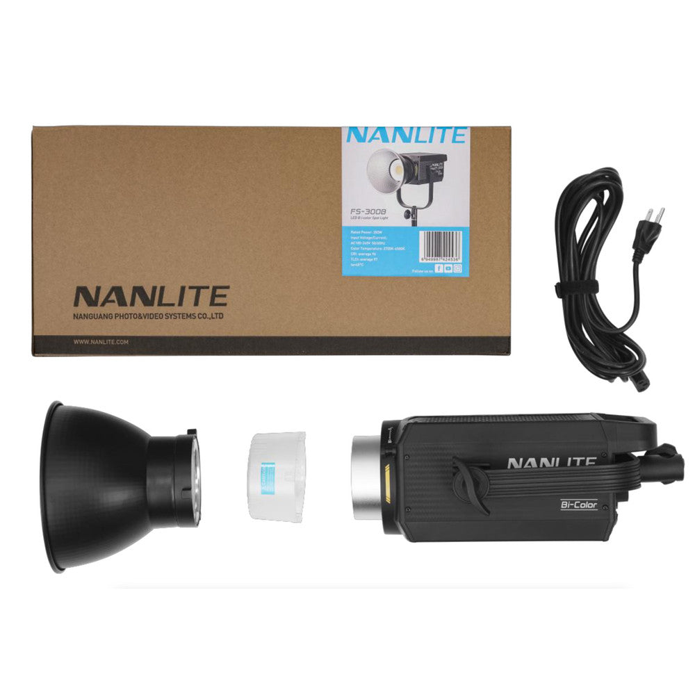Nanlite FS-300B Bi-Color LED Monolight |  NANLITE |  LIGHTING - STUDIO |  Zoso Music