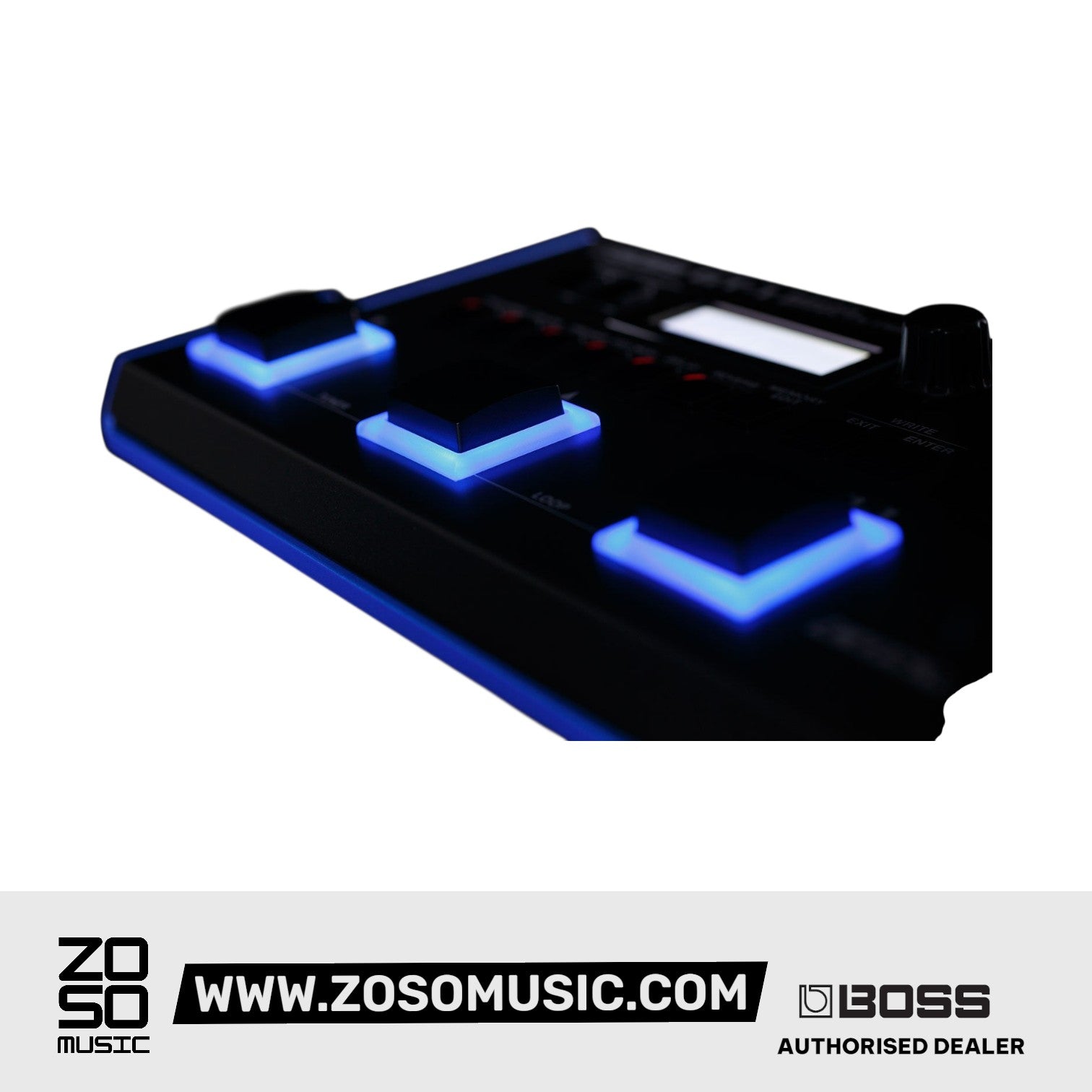 BOSS GT-1 GUITAR EFFECTS PROCESSOR (GT1) WITH FREE ADAPTOR | BOSS , Zoso Music