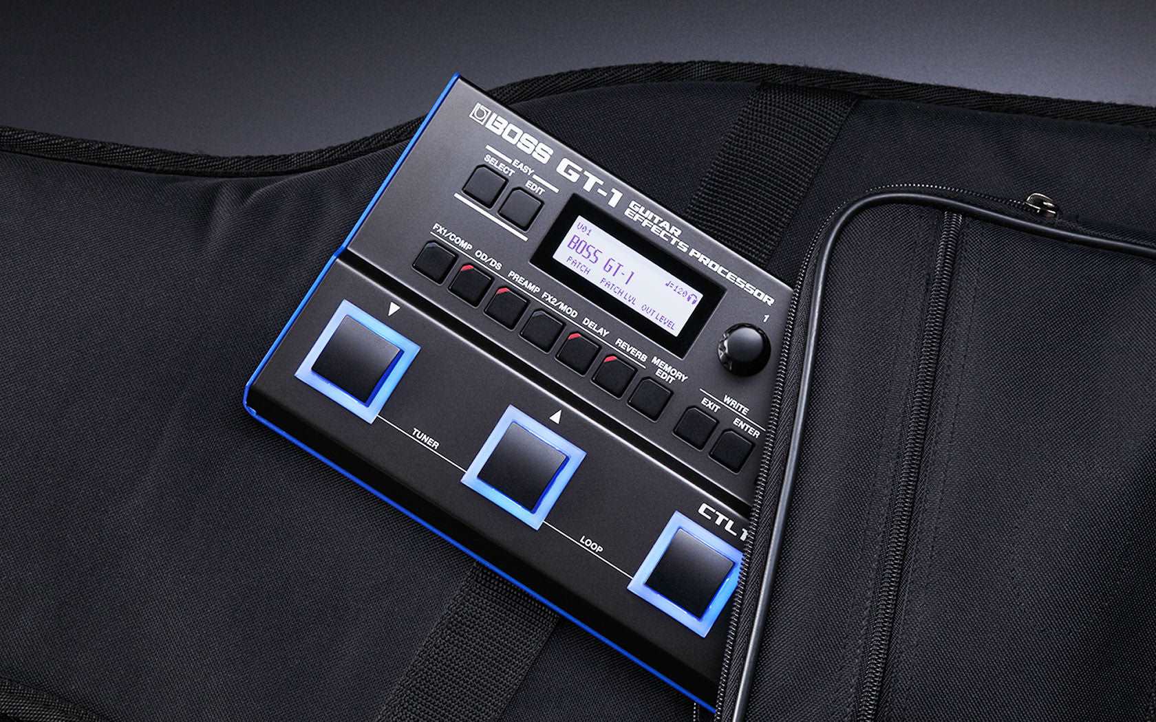 BOSS GT-1 GUITAR EFFECTS PROCESSOR (GT1) WITH FREE ADAPTOR | BOSS , Zoso Music