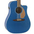 Fender Redondo Player Slope-Shouldered Acoustic Guitar, Belmont Blue |  FENDER |  ACOUSTIC GUITAR |  Zoso Music