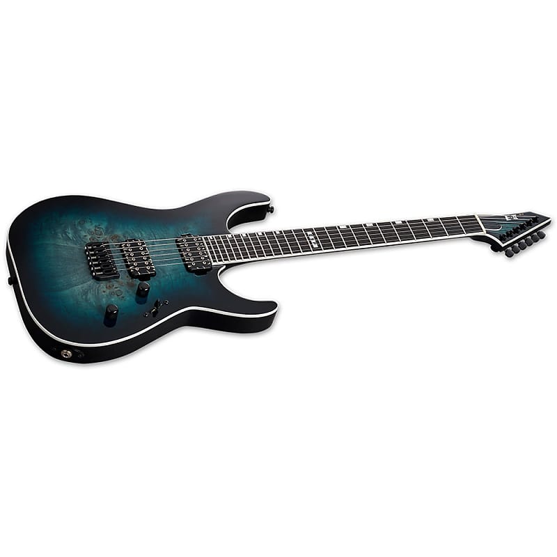 ESP Japan E-II M-II HT Electric Guitar - Mercury Blue Burst [MIJ]