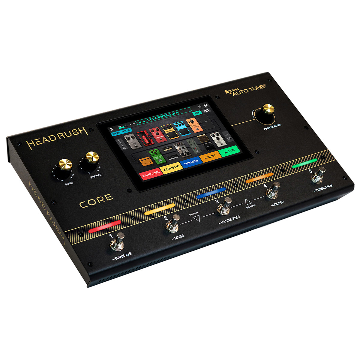 Headrush Core Guitar Multi-effect/Amp Modeler/Vocal Processor Unit ( FREE Upgrade XVIVE U2 Wireless Guitar System )