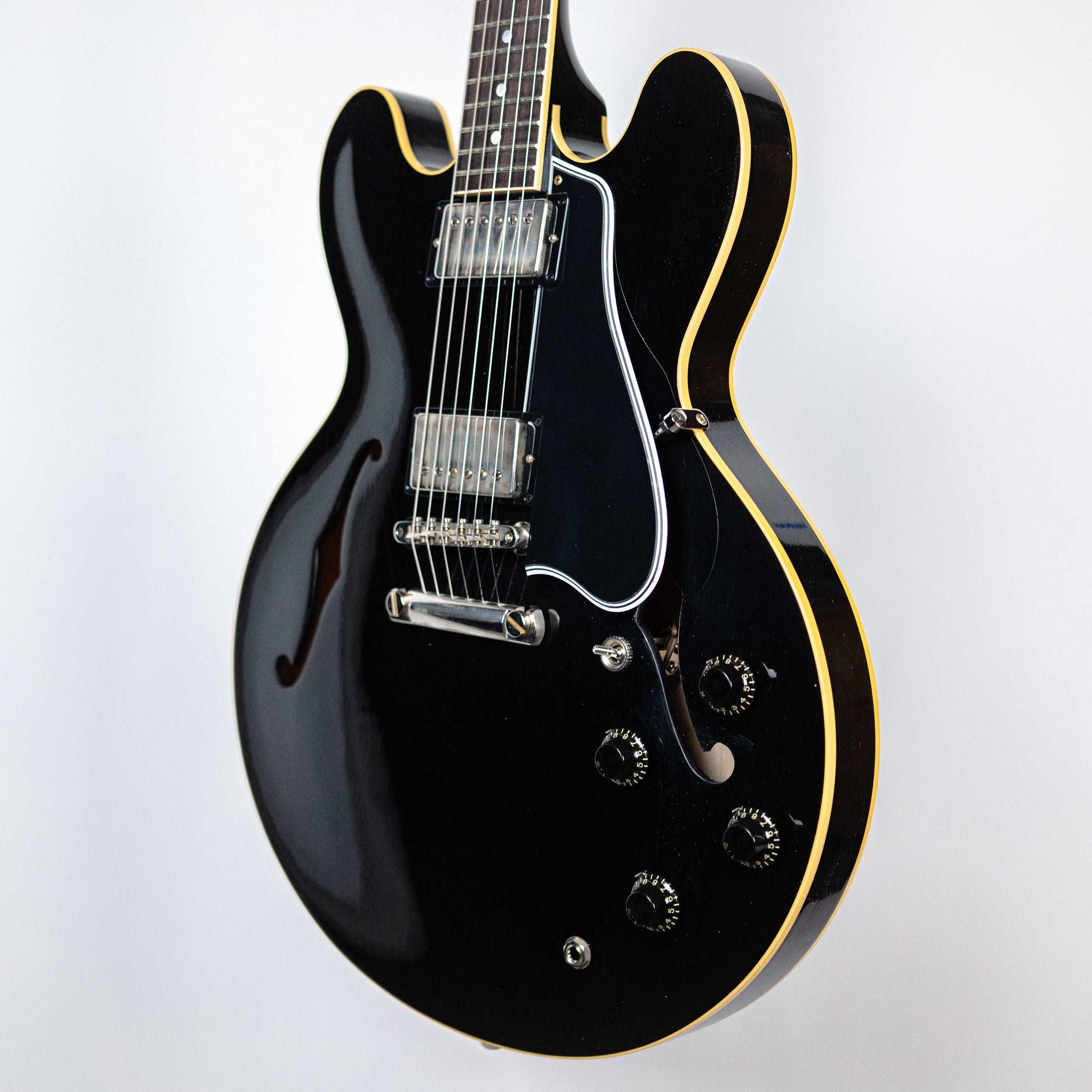 Gibson 1959 ES-335 Reissue Ultra Light Aged Electric Guitar, Ebony