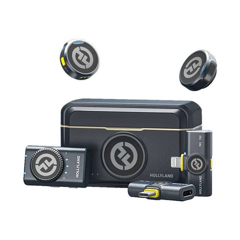 Hollyland LARK M2 Combo 2-Person Wireless Microphone System | Zoso Music Sdn Bhd