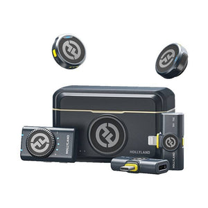 Hollyland LARK M2 Combo 2-Person Wireless Microphone System | Zoso Music Sdn Bhd