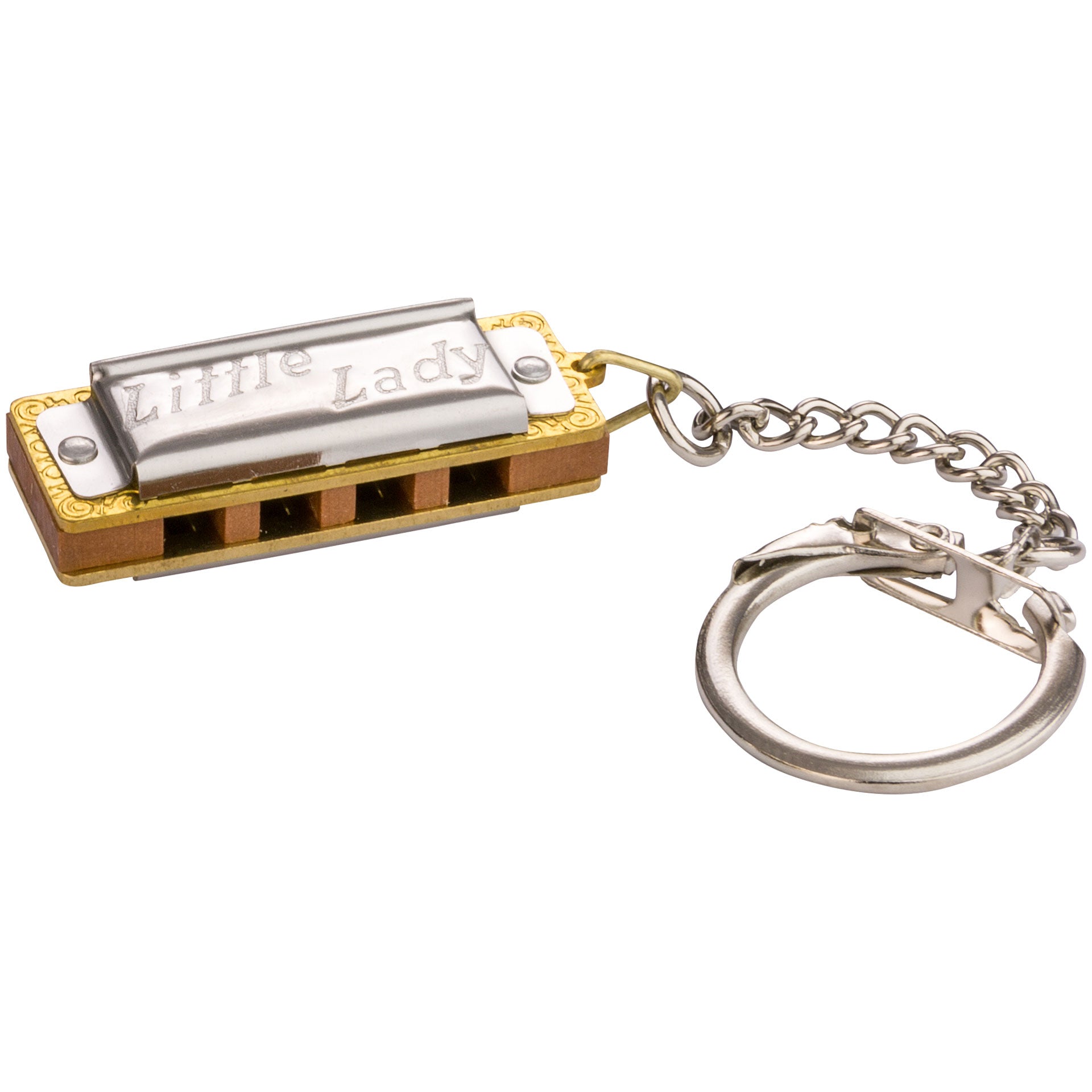 Hohner Miniature Series Little Lady Key Ring 4-Hole Harmonica | Zoso Music Sdn Bhd