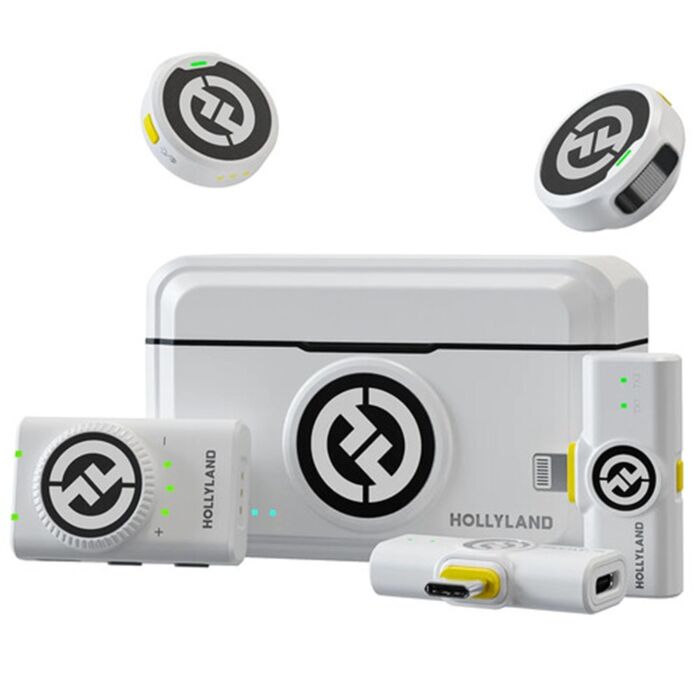 Hollyland LARK M2 Combo 2-Person Wireless Microphone System |  HOLLYLAND |  WIRELESS MICROPHONE SYSTEM |  Zoso Music