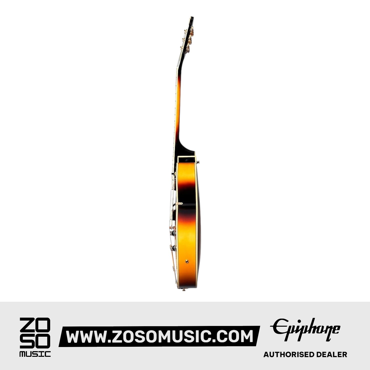 Epiphone EOBDWVSGH1 Broadway Hollowbody Electric Guitar - Vintage Sunburst |  EPIPHONE |  ELECTRIC GUITAR |  Zoso Music