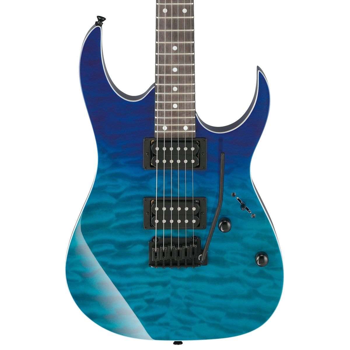 Ibanez Grg120qasp-bgd Electric Guitar, Blue Gradiation