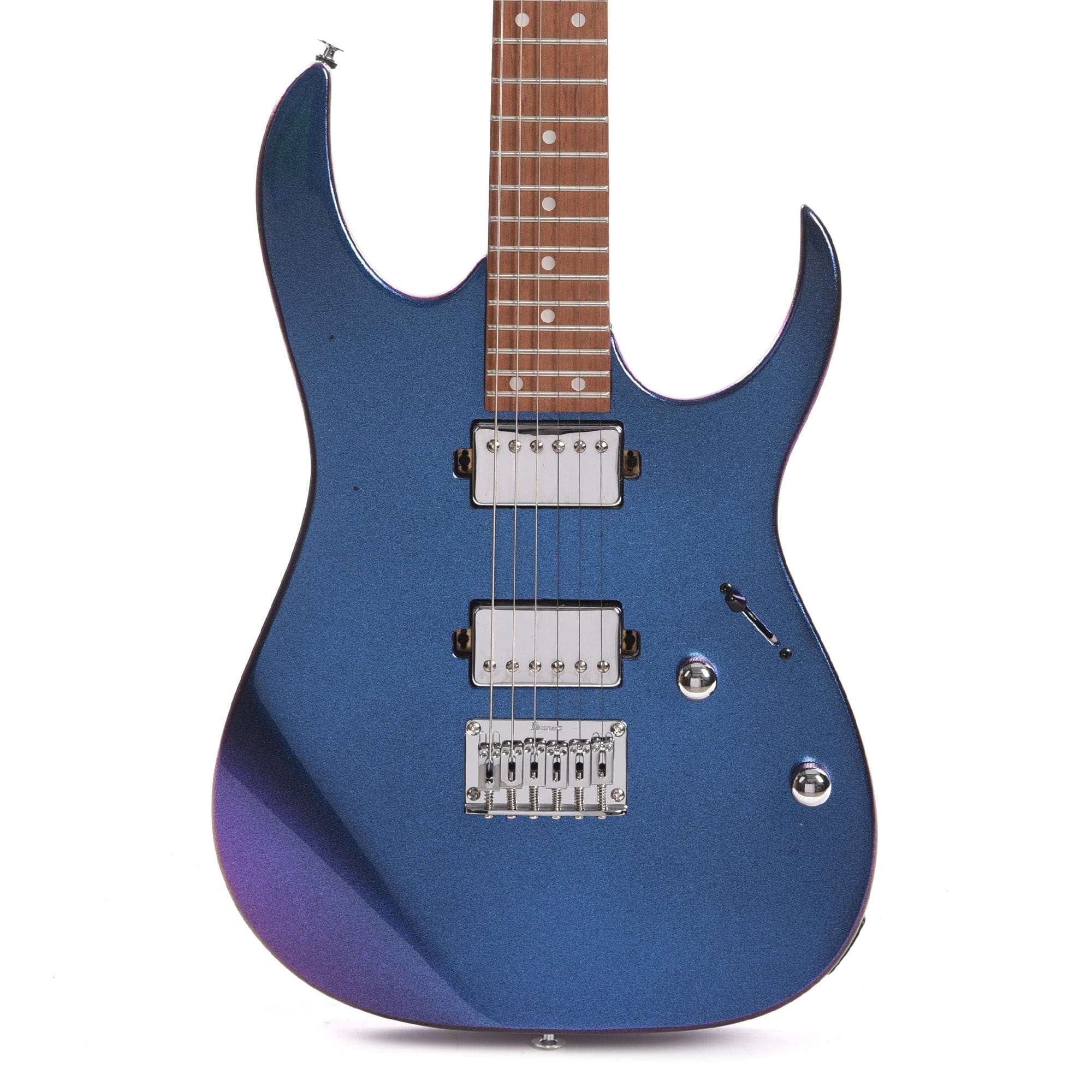 Ibanez GRG121SP BMC Electric Guitar, Blue Metal Chameleon