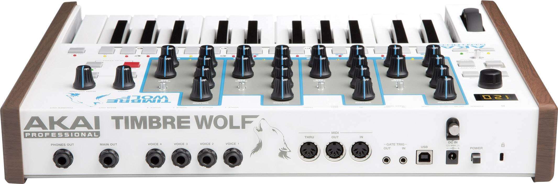 Akai Professional Timbre Wolf Analog 4-voice Polyphonic Synthesizer | AKAI PROFESSIONAL , Zoso Music
