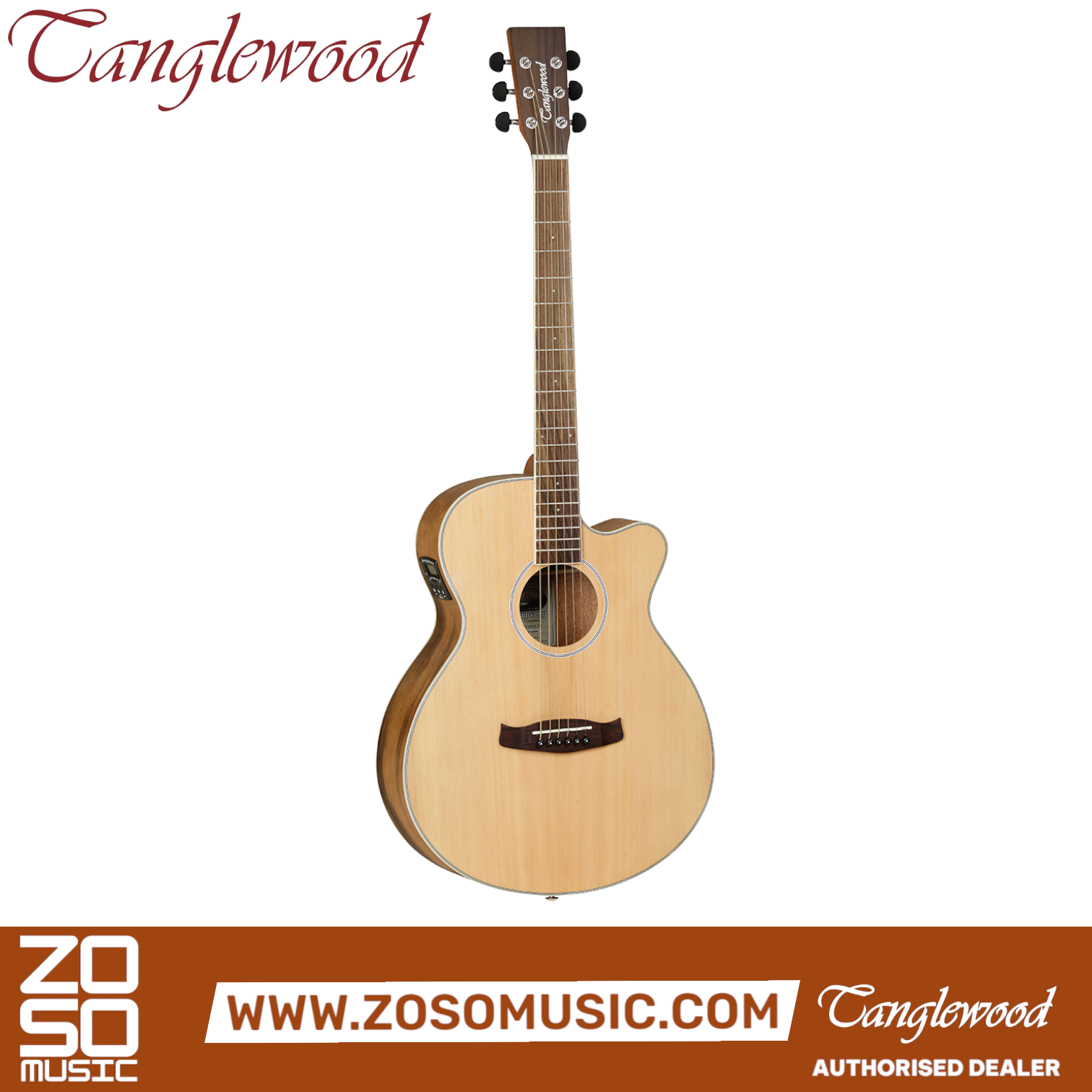 Tanglewood TW4CE NA Acoustic-Electric Guitar |  TANGLEWOOD |  ACOUSTIC GUITAR |  Zoso Music
