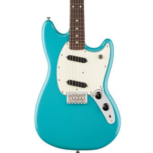 Fender Player II Mustang Electric Guitar, RW FB, Aquatone Blue | Zoso Music Sdn Bhd