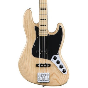 Fender Deluxe Active Jazz Bass Guitar w/Gigbag, Maple FB, Natural |  FENDER |  BASS GUITAR |  Zoso Music