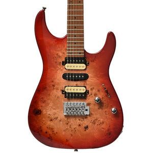 Bacchus Imperial24-bp-rsm/m Universe Series Roasted Maple Electric Guitar, Red Burst With Bag |  BACCHUS |  ELECTRIC GUITAR |  Zoso Music