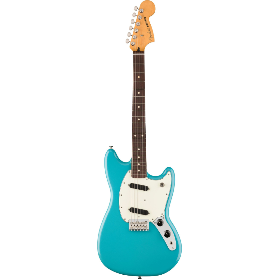 Fender Player II Mustang Electric Guitar, RW FB, Aquatone Blue |  FENDER |  ELECTRIC GUITAR |  Zoso Music