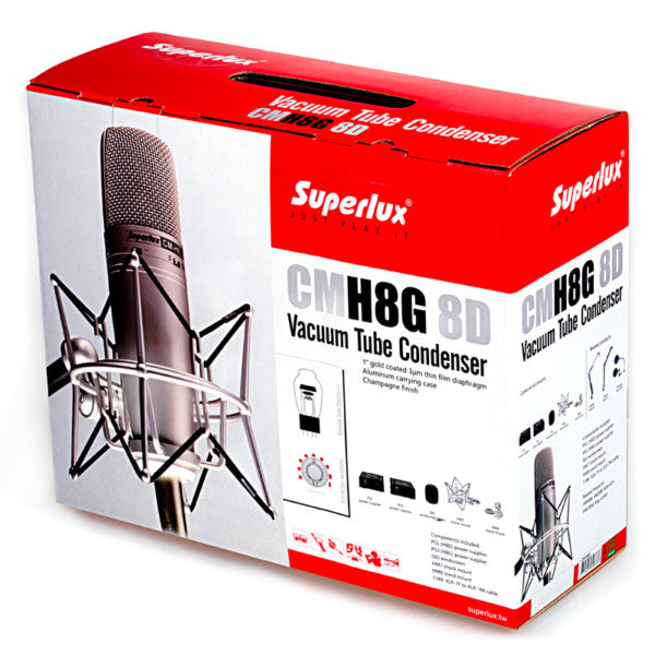 Superlux CMH8D Vacuum tube large diaphragm
Mic