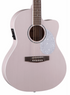 Cort Jade Classic Acoustic Guitar EQ With Bag Pastel Pink Open Pore
