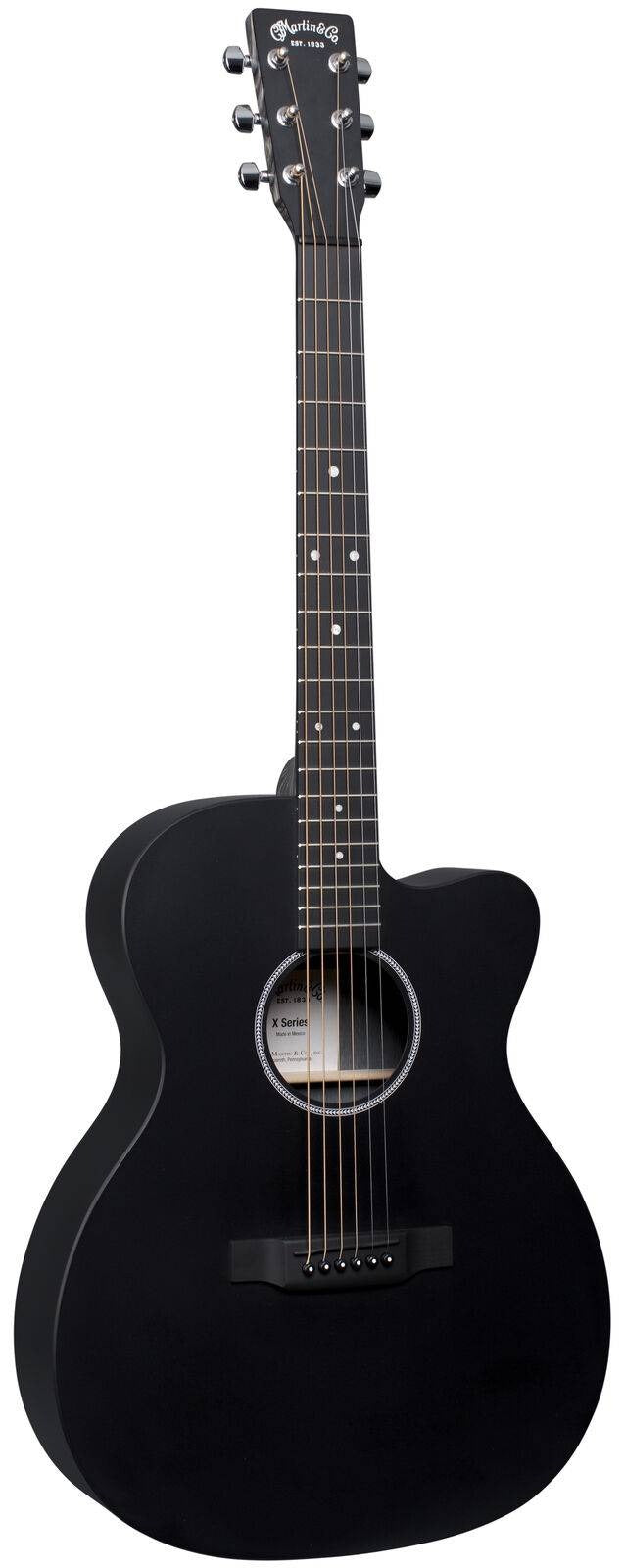 Martin OMC-X1E X-Series Full HPL OM Cutaway Acoustic Guitar w/Gigbag |  MARTIN |  ACOUSTIC GUITAR |  Zoso Music