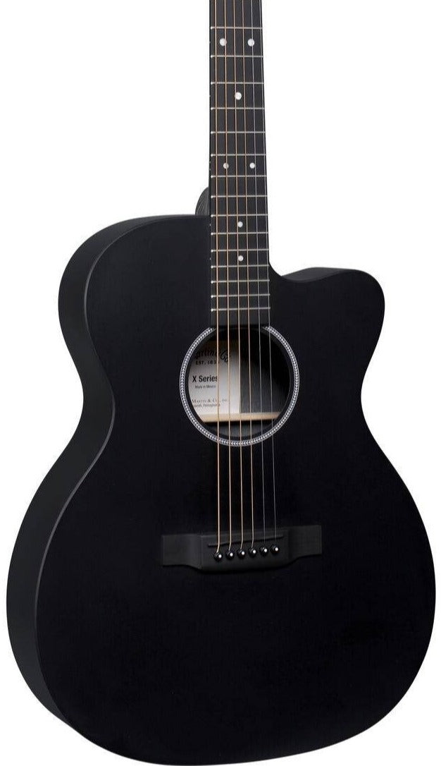 Martin OMC-X1E X-Series Full HPL OM Cutaway Acoustic Guitar w/Gigbag