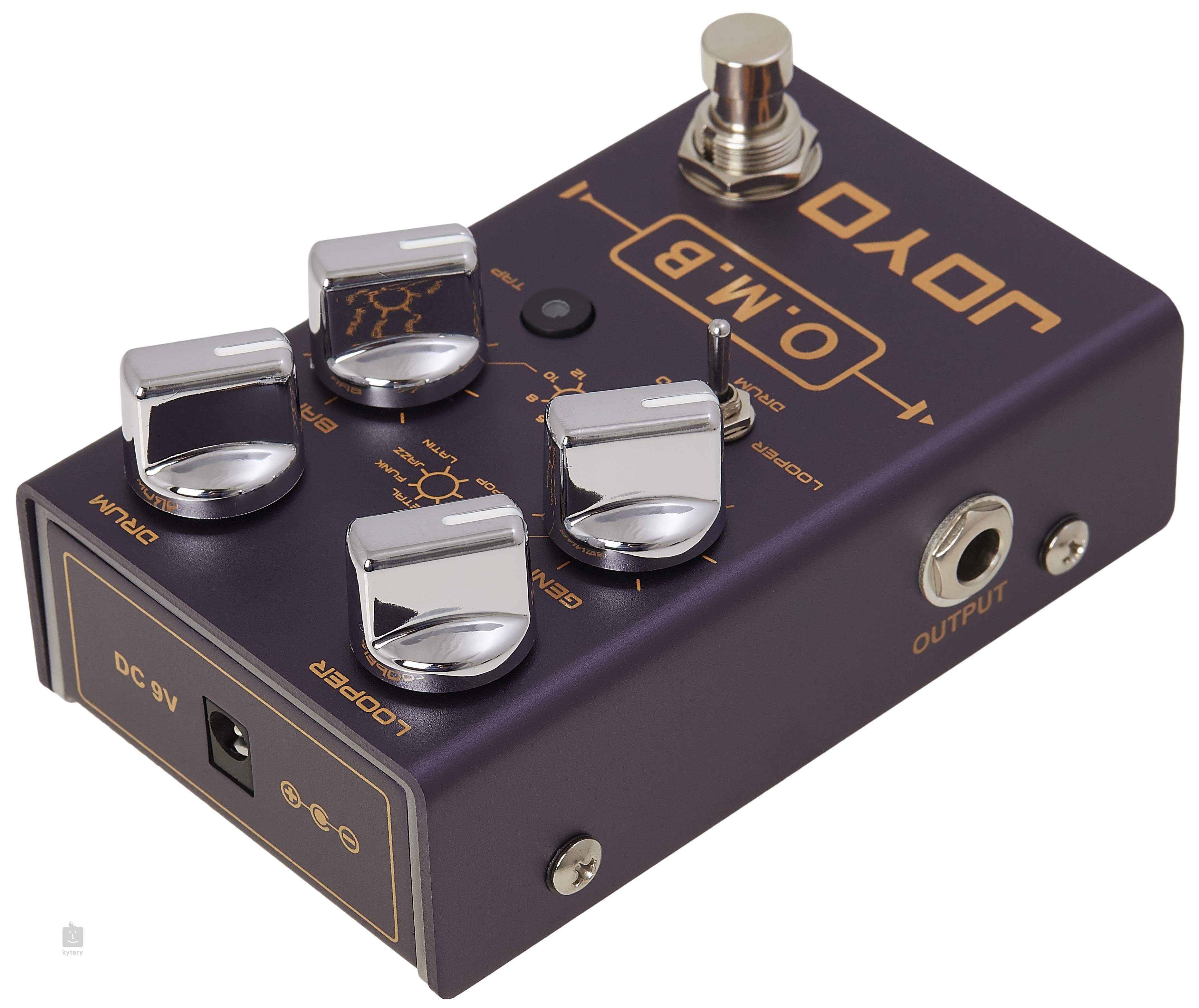 Joyo R-06 O.M.B. Looper Drum Machine Pedal |  JOYO |  EFFECTS |  Zoso Music