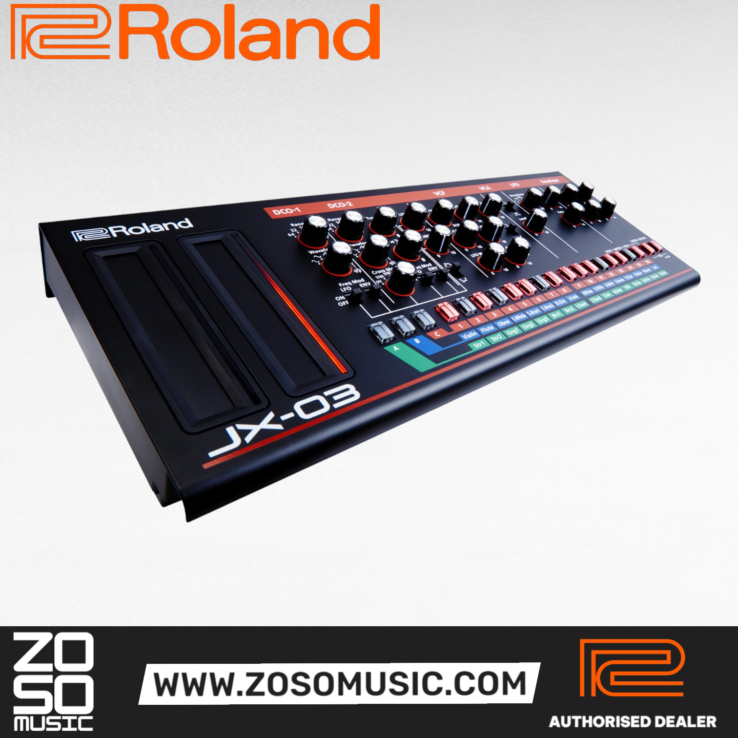 Roland Boutique Series JX-03 4-voice Synthesizer Module (JX03 JX 03), ROLAND, SYNTHESIZER, roland-synthesizer-jx-03, ZOSO MUSIC SDN BHD