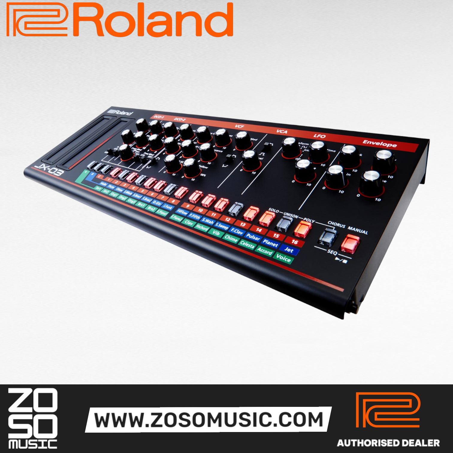 Roland Boutique Series JX-03 4-voice Synthesizer Module (JX03 JX 03), ROLAND, SYNTHESIZER, roland-synthesizer-jx-03, ZOSO MUSIC SDN BHD